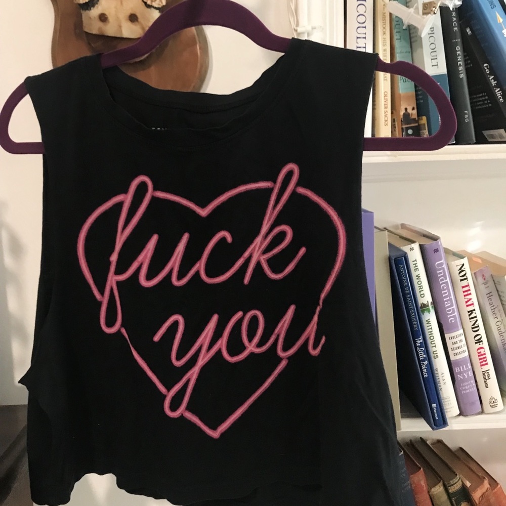 💗f*ck you muscle tank💗